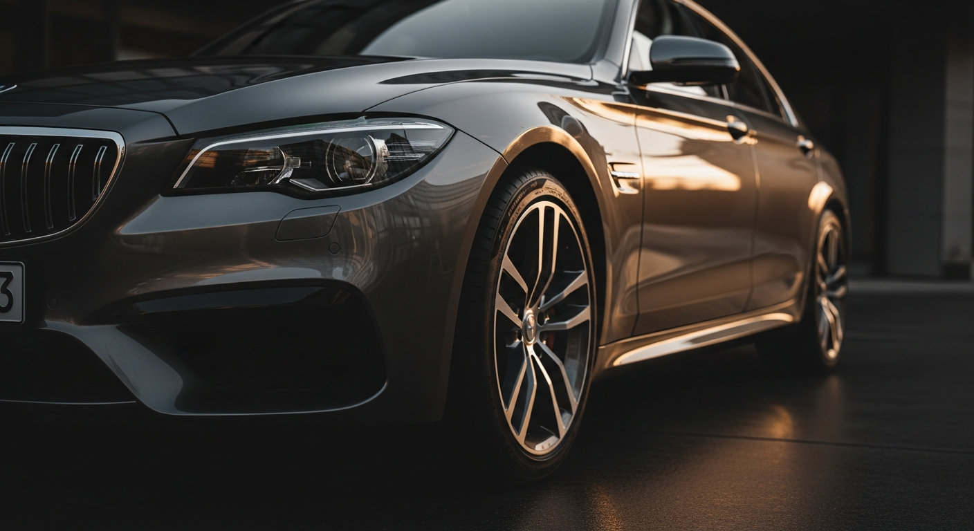 Luxury modern car exterior